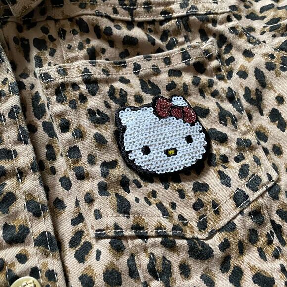 365 Kids from Granimals x Hello Kitty Sanrio 2020 Cheeta Jacket Kids Sz 7 - Picture 5 of 11